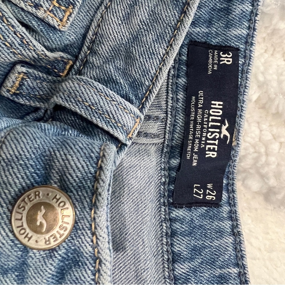 Hollister Light Blue Denim Pants